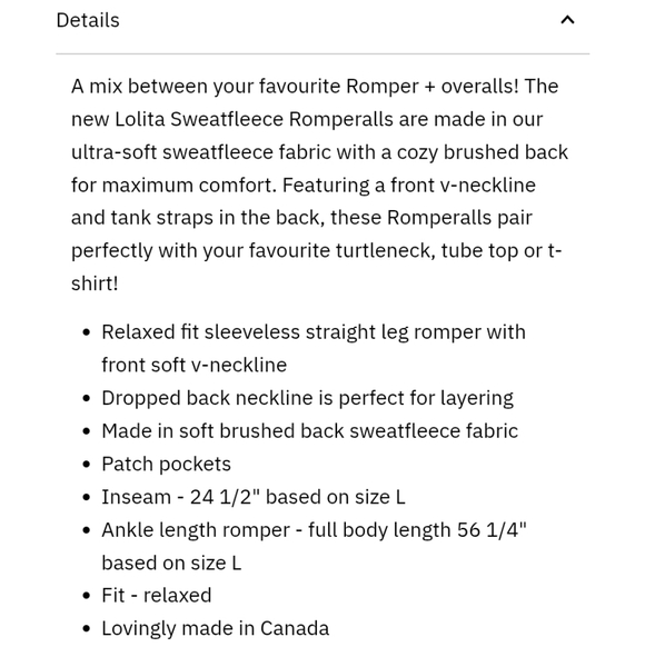 Smash + Tess Lolita Sweatfleece Romperalls In Grey Size XL - Picture 3 of 12